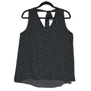 West Kai Polka Dot Tank Top Large